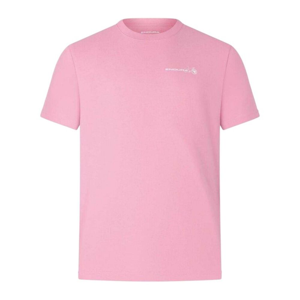 Endura Mens Bicycle T-Shirt / Pink Thrift